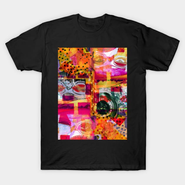 Retro Collage T-Shirt by JadeGair